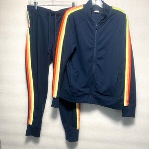 Athletic Works Navy Activewear Set